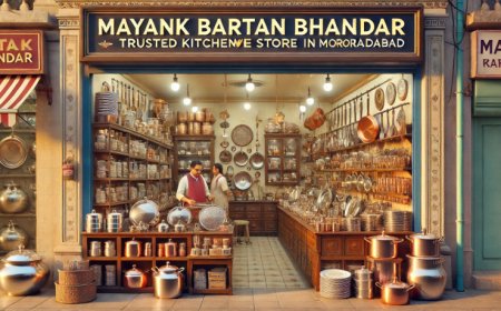 Mayank Bartan Bhandar Mandi Chowk Premier Trusted Kitchenware Store Moradabad 3.7